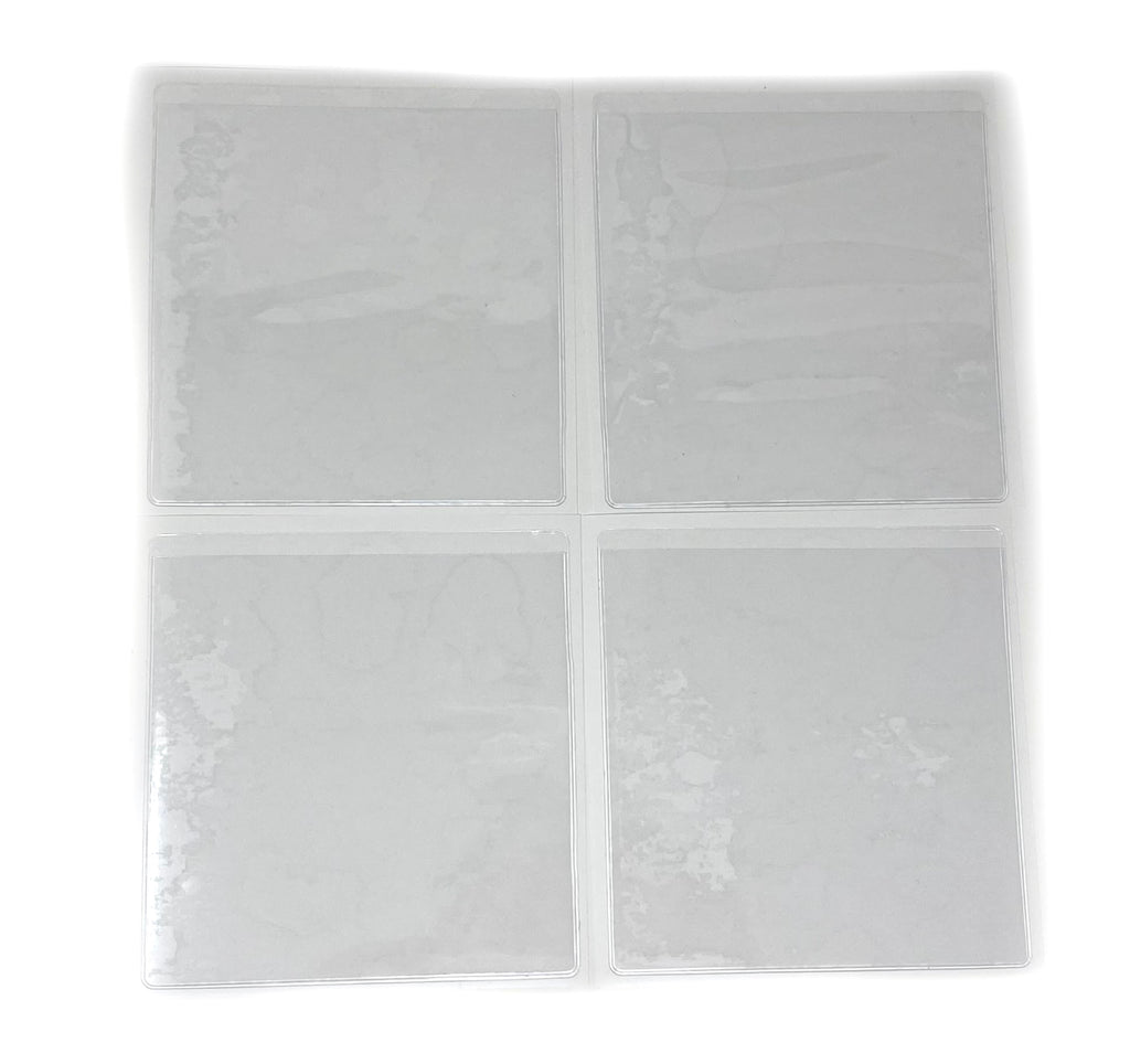 FOUR 4.5" by 4.75" Adhesive Label Pockets, Adds Storage to Bullet Journals, Notebooks, Scrapbooks - Shop One Twenty